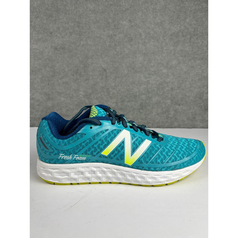 New Balance Fresh Foam Boracay Running Shoes 10 Blue Yellow W980BB2 - Picture 12 of 16